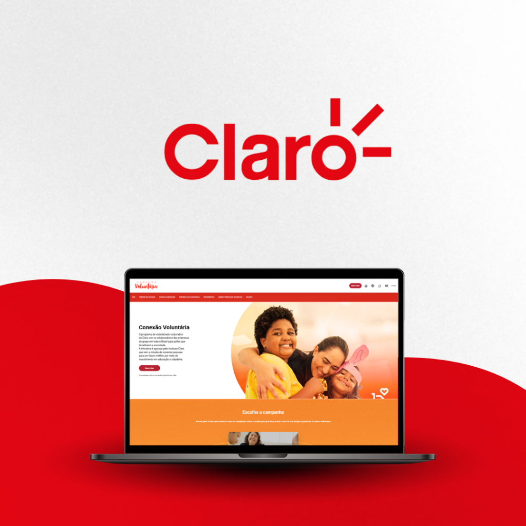Campanha de doação Instituto Claro